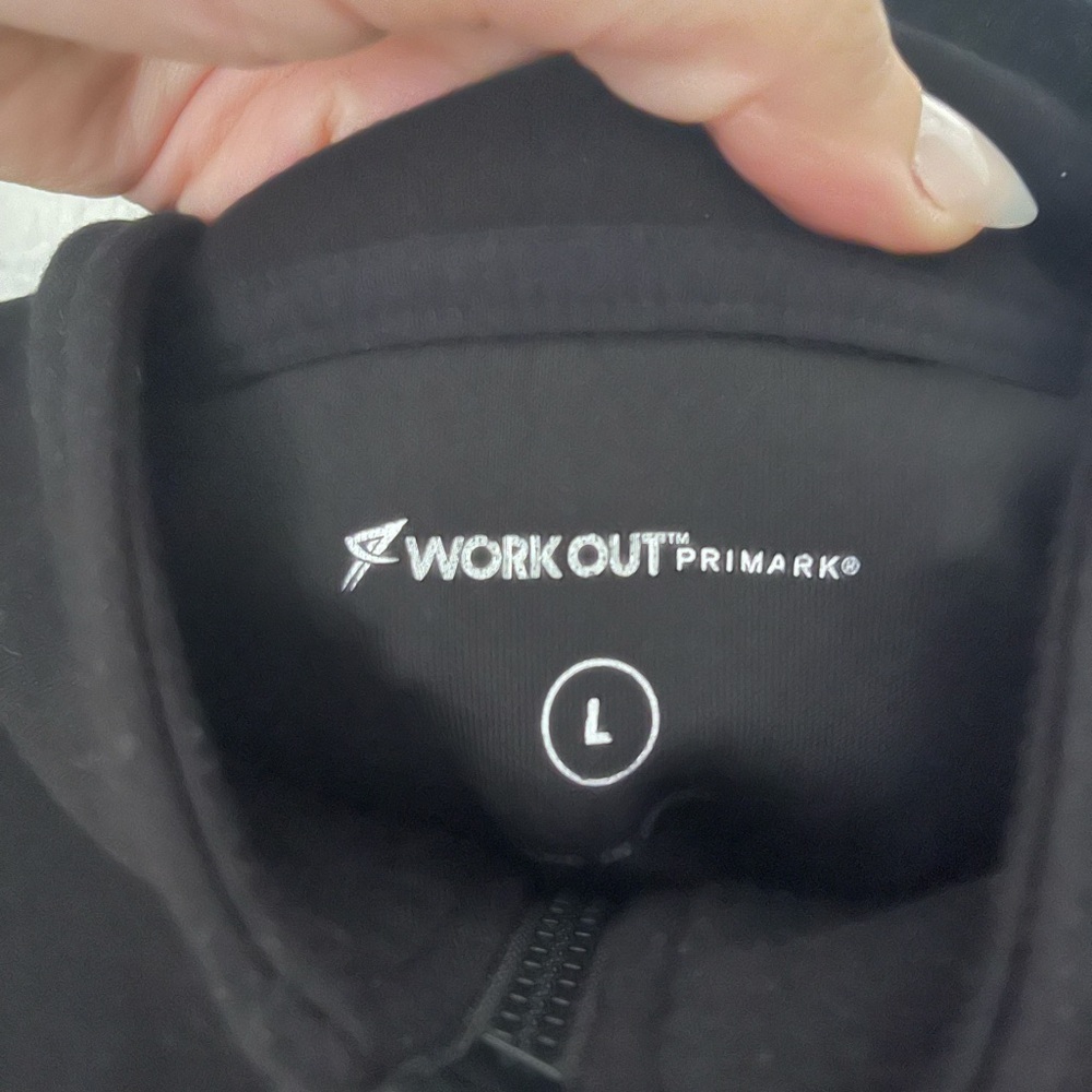 Black Quarter Zip Pullover - Picture 3 of 3